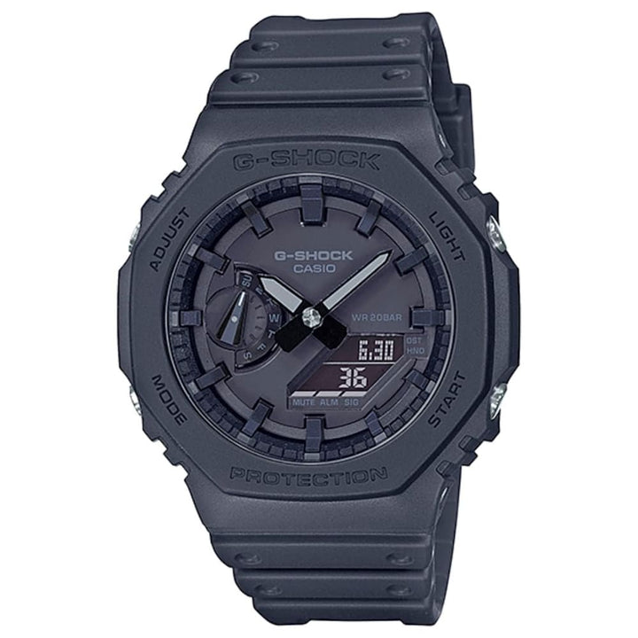 Casio G-Shock GA-2100-1A1DR Carbon Core Guard Black Watch - View 1