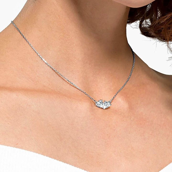 Swarovski Attract Soul Necklace - A Timeless Symbol of Love (5517117) - View 4