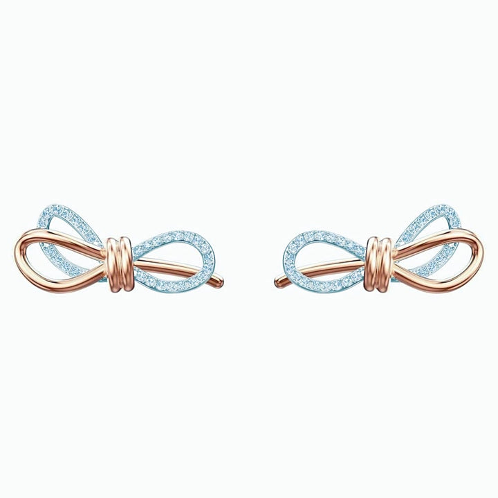 Swarovski Lifelong Bow Earrings: A Symbol of Everlasting Love (5447089) - View 2