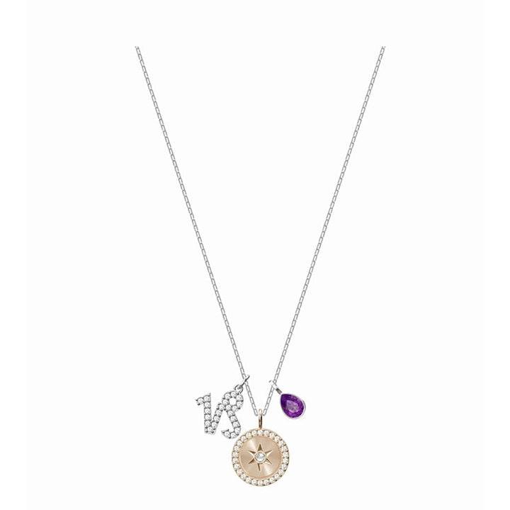 Swarovski Capricorn Zodiac Pendant, Purple, 5349216 - View 2