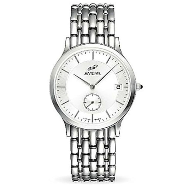 Enicar 290/30/120aKA Timeless Silver Wristwatch - View 1