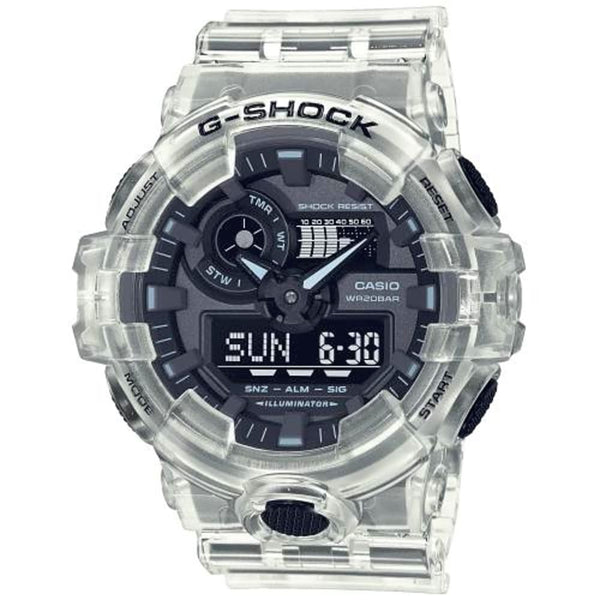 Casio G-Shock GA-700SKE-7AER Transparent Skeleton Watch - View 1
