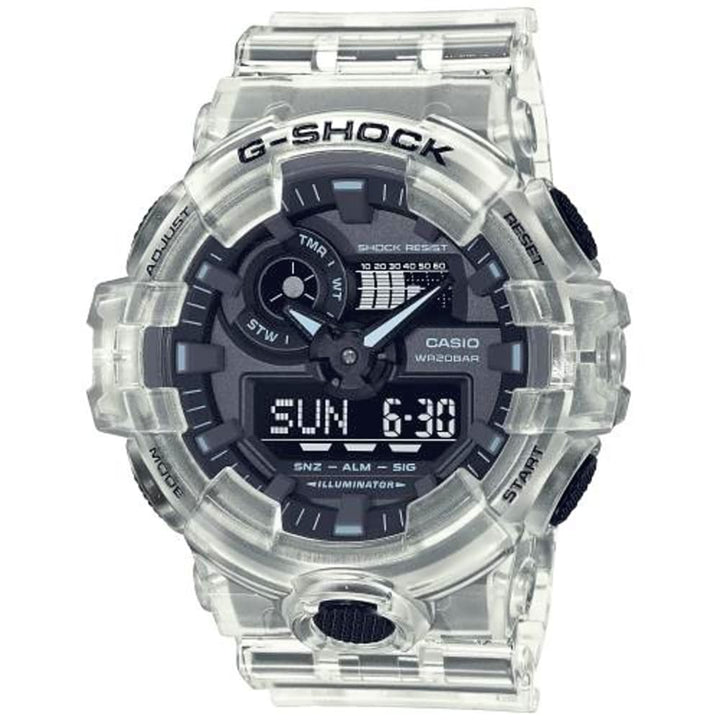 Casio G-Shock GA-700SKE-7AER Transparent Skeleton Watch - View 1