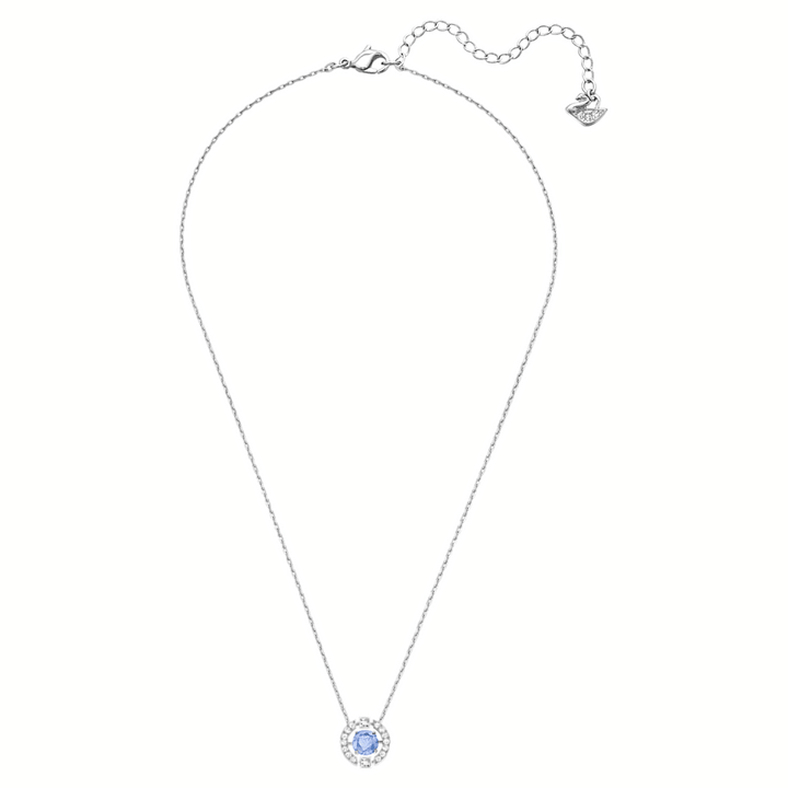 Swarovski Sparkling Dance Blue Crystal Necklace 5279425 - View 3