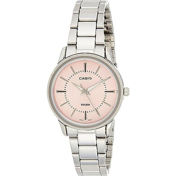 Casio Ladies' Standard LTP-1303D-4AVDF Pink Dial Watch - View 1