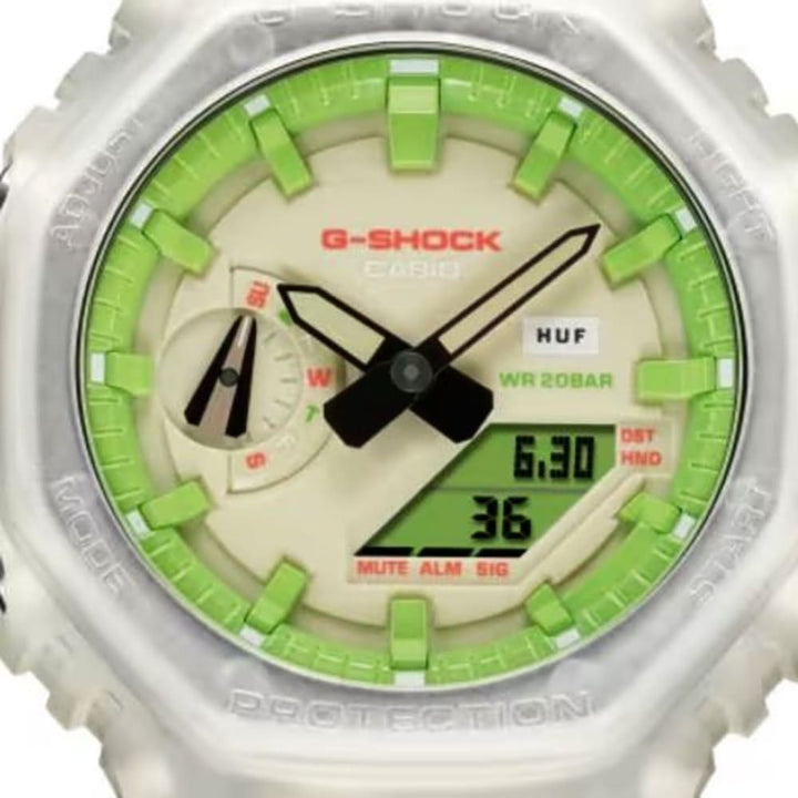 Casio G-Shock GA-2100HUF-5AER Beige & Transparent Watch - View 3