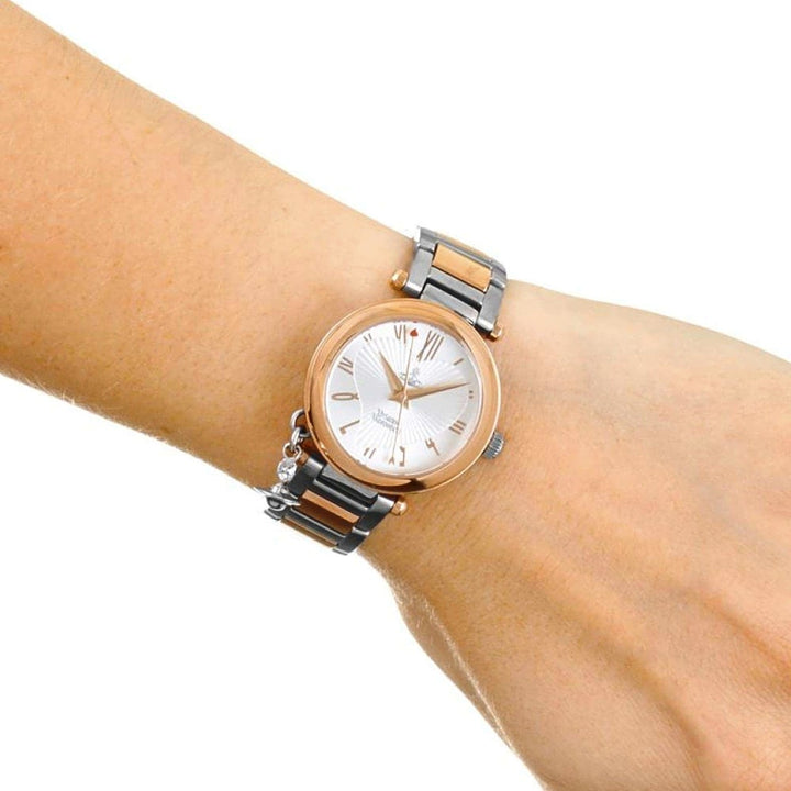 Vivienne Westwood VV006RSSL Ladies' Orb Silver Dial Watch - View 4