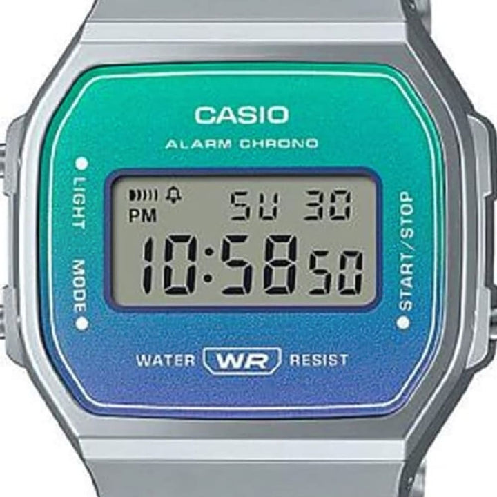 Casio Vintage A168WER-2ADF Women's Clear Dial Digital Watch - View 2