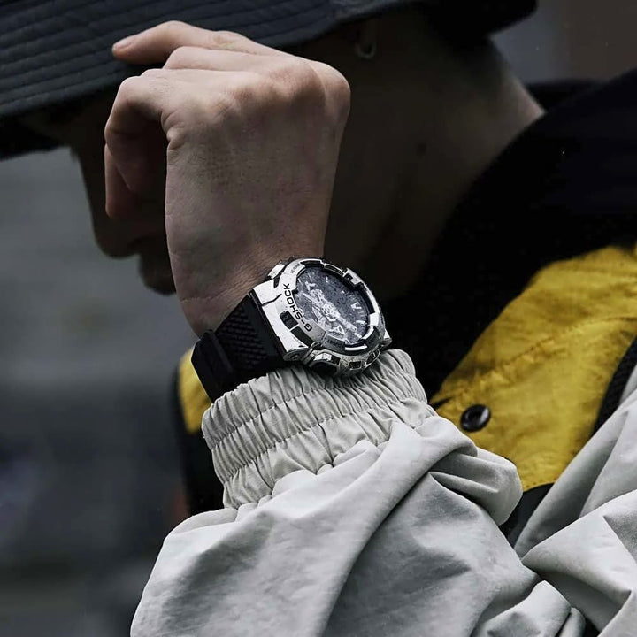 Casio G-Shock GM-110-1ADR Ana-Digi Stainless Steel Watch - View 4
