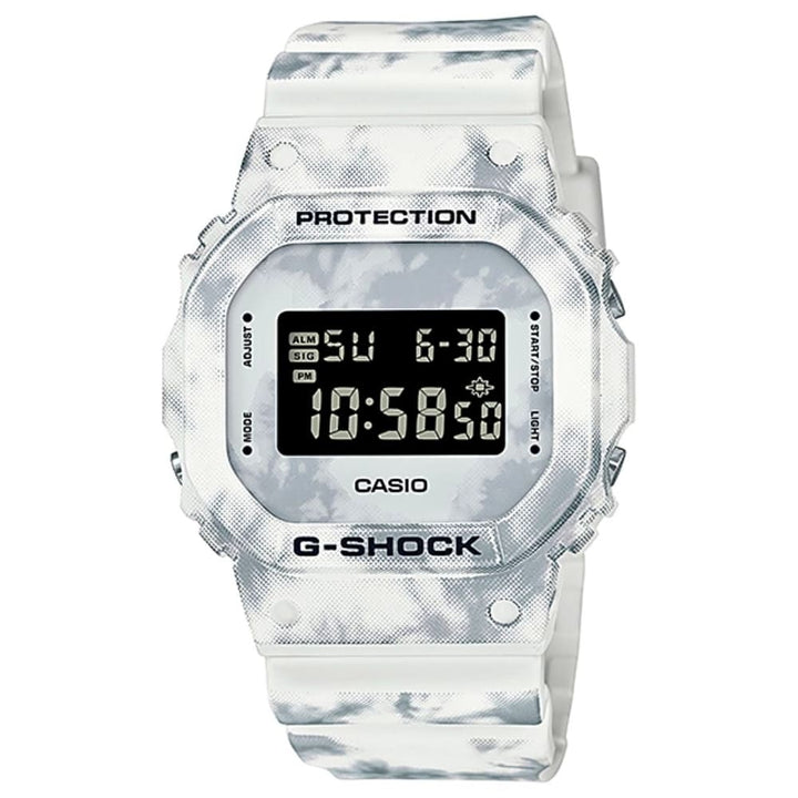 Casio 5600 Series DW-5600GC-7DR White Digital Watch - View 1
