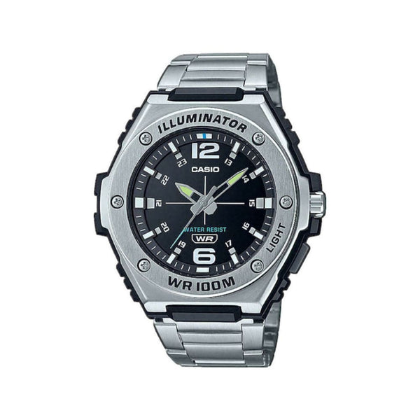 Casio Standard MWA-100HD-1AVEF Modern Silver Watch - View 1
