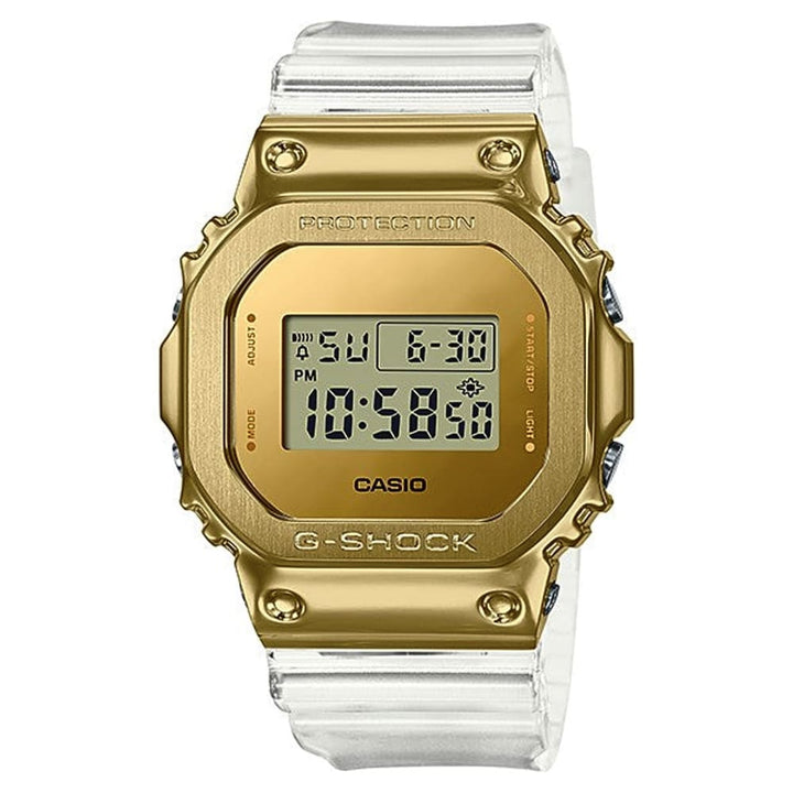 Casio G-Shock GM-5600SG-9DR Gold Accent Digital Watch - View 1