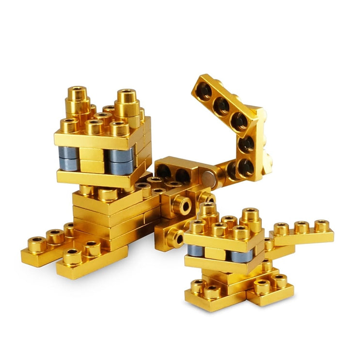 Metomics Block METOMICS 92000501 Abyssinian Cat Building Set, Ages 8+, Collectible Toy ...
