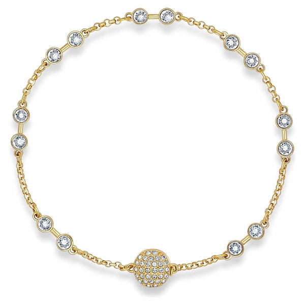 Swarovski Remix White & Gold Bracelet #5535290 - View 1