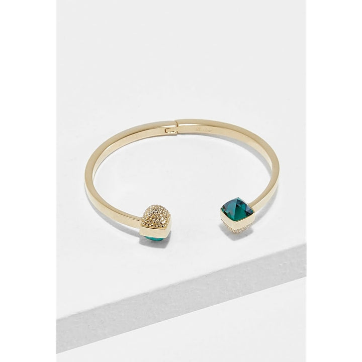 Swarovski Glance Gold Bangle, Size Medium, 5278533 - View 3