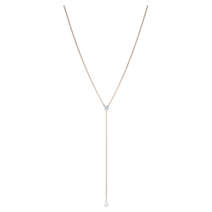 Swarovski Attract Soul Y Necklace - Sparkling White - View 2