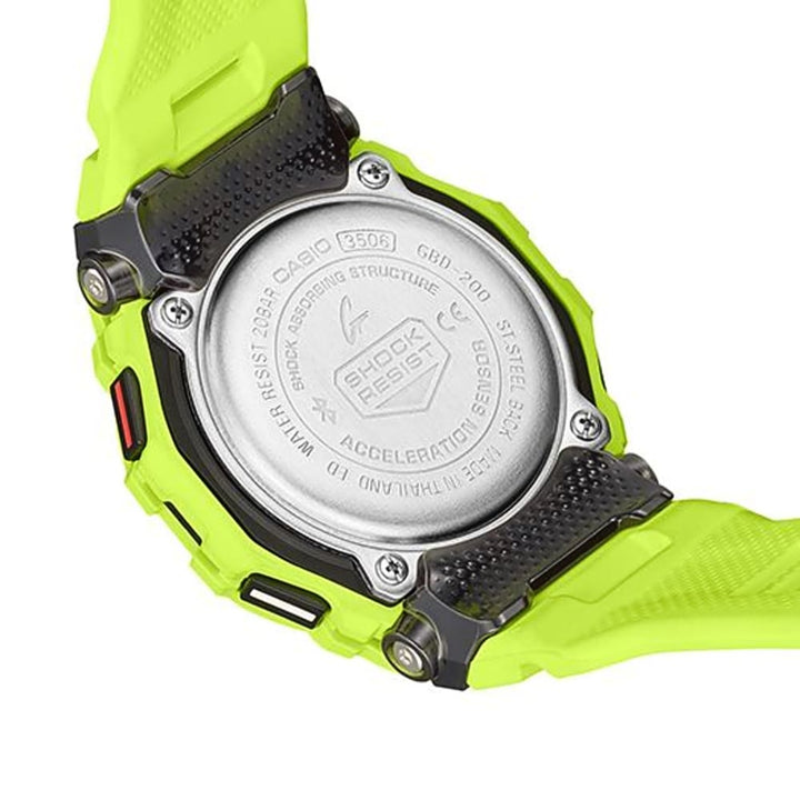Casio G-Squad GBD-200-9DR Fitness Tracker Watch - View 5