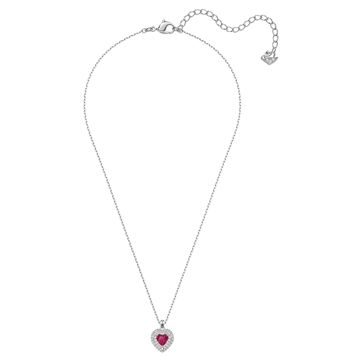 Swarovski One Heart Pendant - Red 5446301 - View 3