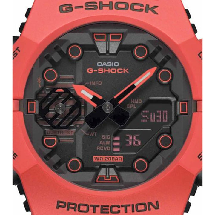 Casio G-Shock GA-100B-4AER Red Accent Sport Watch - View 3