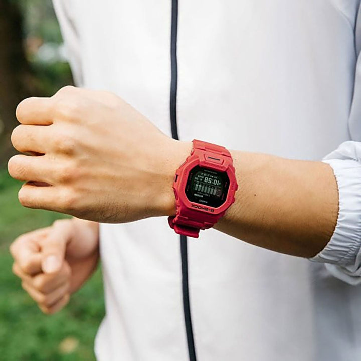 Casio G-Shock GBD-200RD-4 Training Partner - Vibrant Red - View 6