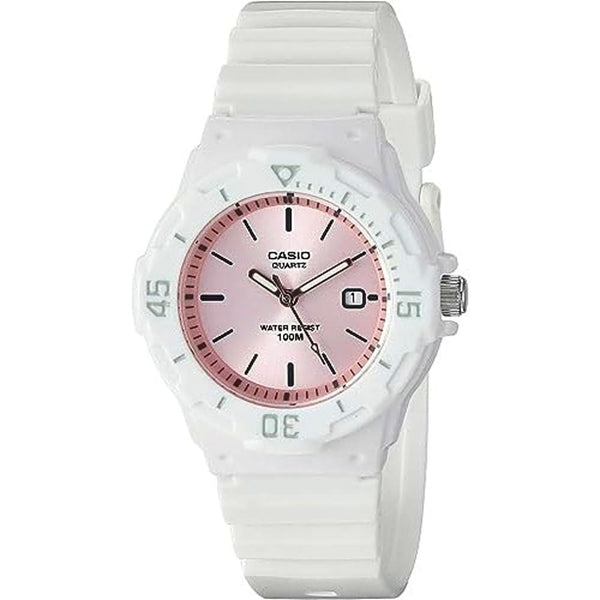 Casio LRW-200H-4E3VDF White Resin Ladies Watch - View 1