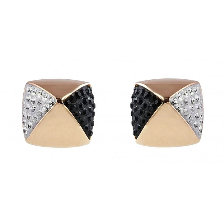 Swarovski Glance Rose Gold Tone Stud Earrings 5272101 - View 2