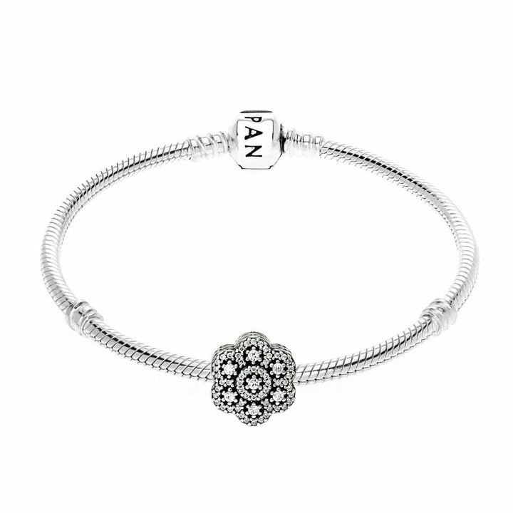 Pandora Ice Floral Charm 791998CZ with Cubic Zirconia - View 3