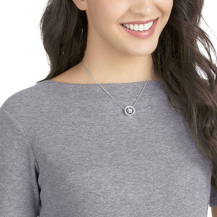 Swarovski Hollow Pendant 5349348 - Sparkling Silver - View 3