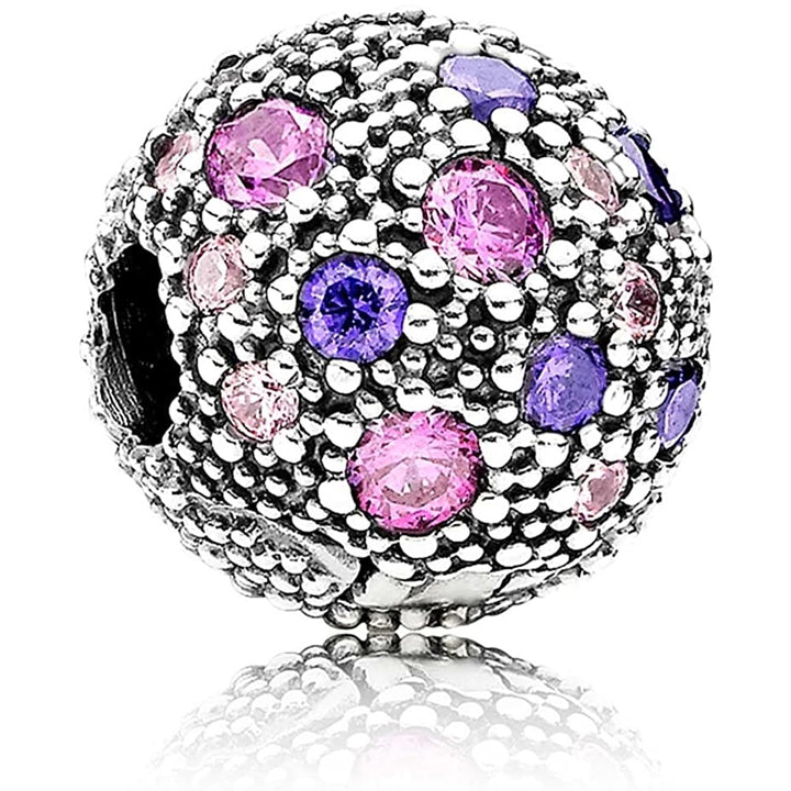 Pandora Cosmic Stars Purple Clip 791286CFPMX - View 1