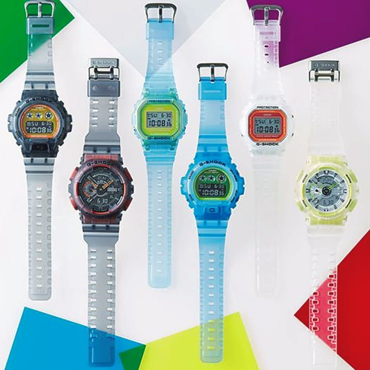 Casio 5600 Series DW-5600LS-2PRE Blue Digital Watch - View 5