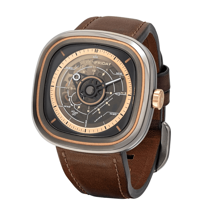 SEVENFRIDAY T-Series T2/02 Golden Embers Watch - View 2