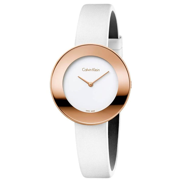 Calvin Klein Chic K7N236K2 Women's Leather Watch - View 1