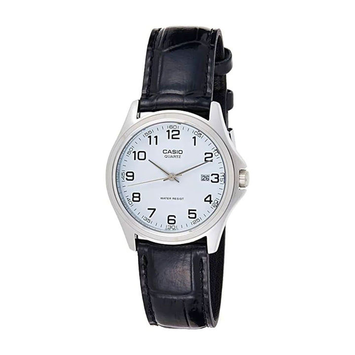 Casio MTP-1183E-7BDF Elegant Leather Watch - View 1