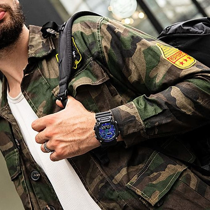 Casio G-Shock GA-900VB-1ADR: Urban Camo Edition - View 8