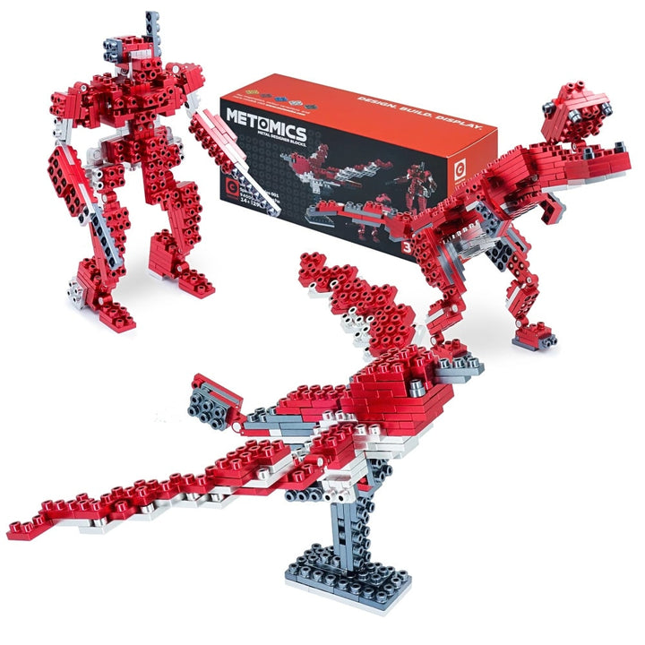 METOMICS Sparrow 3-in-1 Building Kit - Ruby Red - View 1
