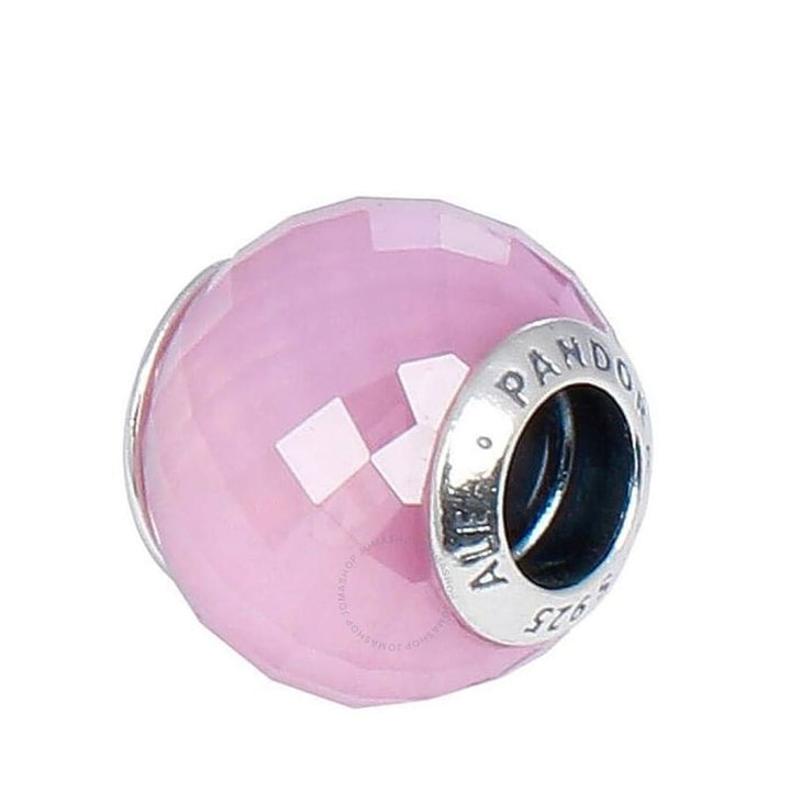 Pandora Pink Petite Facets Charm 791499PCZ - View 3