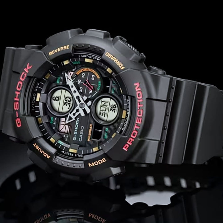 Casio G-Shock GA-140-1A4 Bold Analog-Digital Watch - View 3