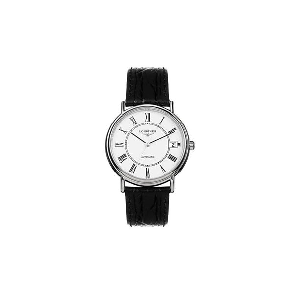 Longines Presence L4.821.4.11.2 Swiss Automatic White Dial Watch - View 1