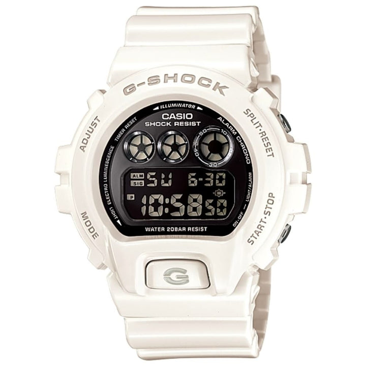 Casio G-Shock DW-6900NB-7DR White Resin Digital Watch - View 1