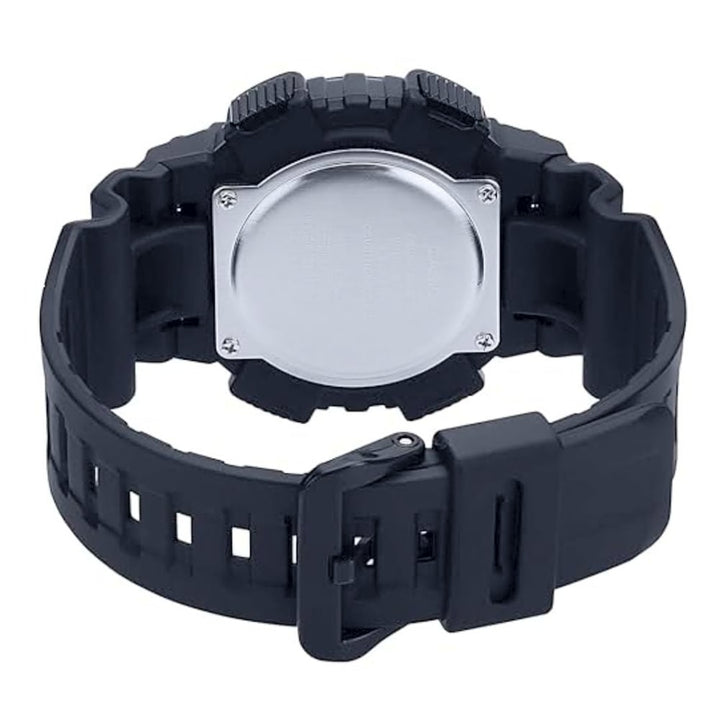 Casio Youth AEQ-110W-1A3VDF Black & Rose Gold Combination Watch - View 3