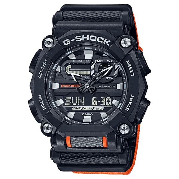 Casio G-Shock GA900C-1A4DR Industrial Style Analog-Digital Watch - View 1