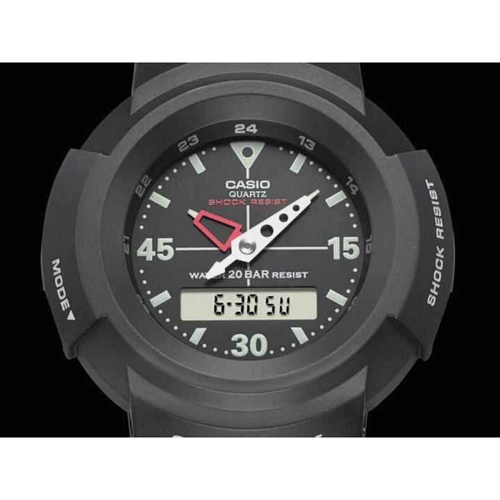 Casio G-Shock AW-500E-1EDR Iconic Analog-Digital Watch - View 3