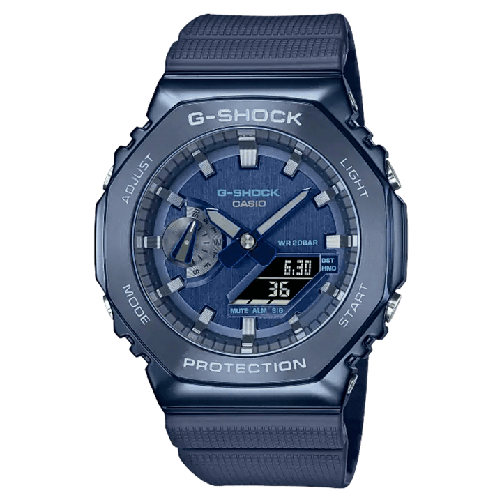 Casio G-Shock GM2100N-2ADR Blue Dial Analog-Digital Watch - View 1