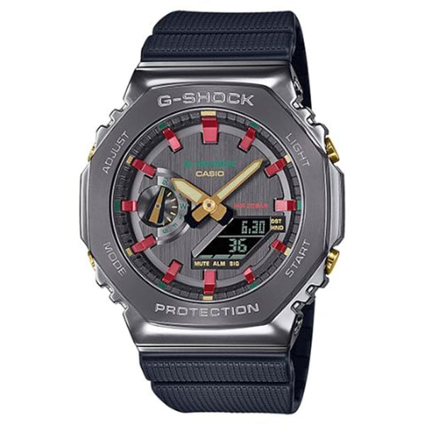 Casio G-Shock GM-2100CH-1ADR Octagon Style with Gray Accents - View 1