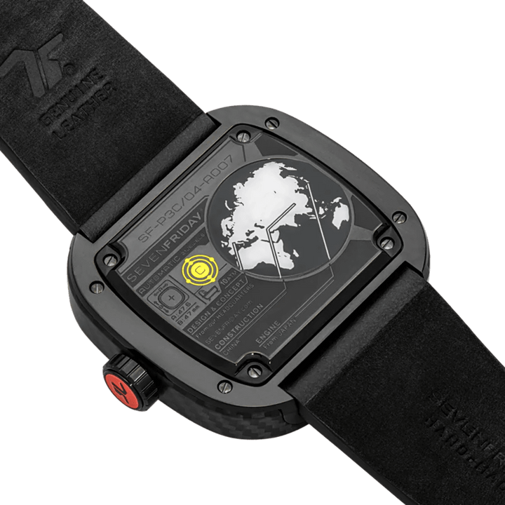 Sevenfriday P3C-04 Red Carbon Edition Timepiece - View 5
