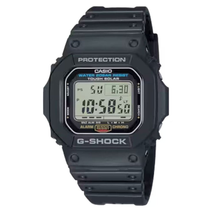 Casio G-Shock G-5600UE-1DR Tough Solar Digital Watch - View 1