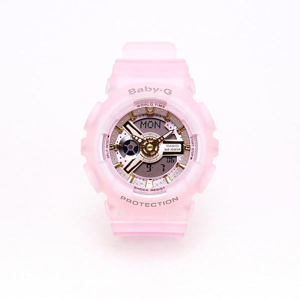 Casio Baby-G BA-110PI-4ADR Women's World Time Pink Watch - View 1