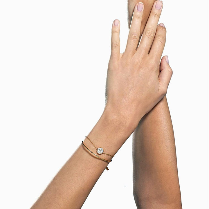 Swarovski Ginger Bangle 5274892: Rose Gold Sparkle for You - View 4