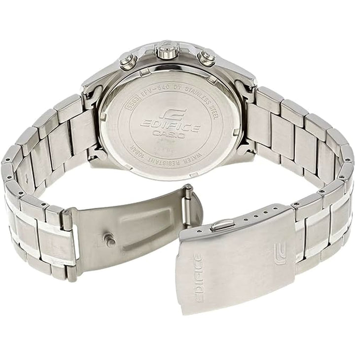 Casio Edifice EFV-540D-1AVUEF Chronograph Watch - Black Stainless Steel - View 3