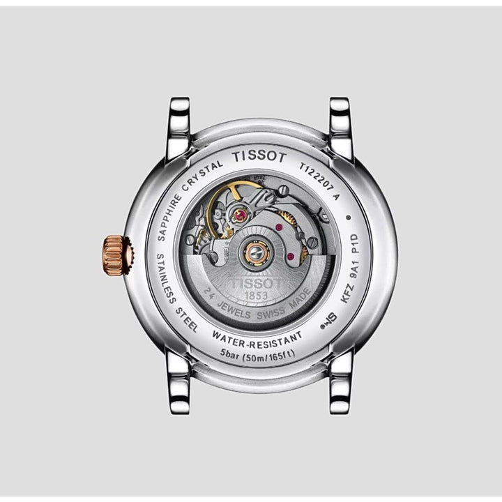 Tissot Carson Premium Automatic Lady: A Timeless Rose Gold Watch - View 2